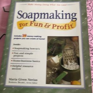 This used  soap making book